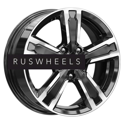 Диски КИК 6,5x16/5x114,3 ET43 D67,1 Оклахома (КС998) Алмаз черный