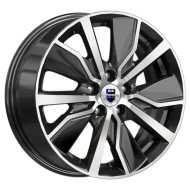 Диски КиК  Гамбит (КС961)  6,5\R16 5*114,3 ET40  d67,1  алмаз чёрный  [78750]