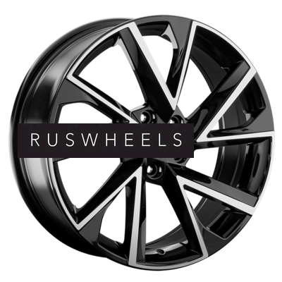 Диски Replay 7x19/5x114,3 ET40 D64,1 HV46 BKF (конус, C570)