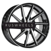 Диски X-Race 7x15/4x98 ET30 D58,6 H-03(R) BKF