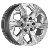 Диски КиК 7.5\R17 6*139.7 ET36 d100.1 Дарк платинум