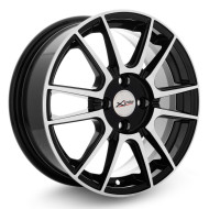 Диски Xtrike 6,0\R15 4*114.3 ET44 d67.1 BK/FP Диски Xtrike 6,0\R15 4*114.3 ET44 d67.1 BK/FP