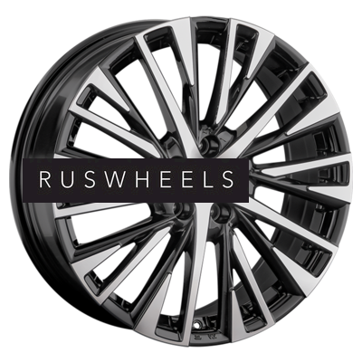 Диски Replay 8x21/5x114,3 ET40 D60,1 LX245 BKF (конус, C570)