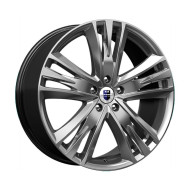 Диски КиК 8.5\R20 5*114.3 ET38 d60.1 Дарк платинум