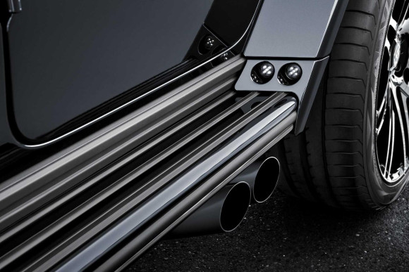 Спортивная выхлопная система BRABUS (черный) для G63 (W463A) Спортивная выхлопная система BRABUS (черный) для G63 (W463A)