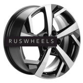 Диски Khomen Wheels 7x17/5x110 ET40 D67,1 KHW1712 (Evolute i-Joy) Black-FP Диски Khomen Wheels 7x17/5x110 ET40 D67,1 KHW1712 (Evolute i-Joy) Black-FP
