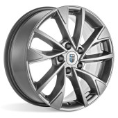 Диски КиК 7,0\R17 5*110 ET50 d67.1 Дарк платинум