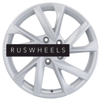 Диски Khomen Wheels 7x17/5x112 ET49 D66,6 KHW1714 (Audi A4) F-Silver