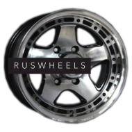 Диски LS 8x16/6x139,7 ET-10 D106,1 870 BKF (конус, Колпак+лого)