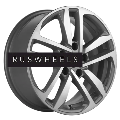 Диски Khomen Wheels 6,5x16/5x112 ET46 D57,1 KHW1612 (Octavia A7) F-Silver-FP