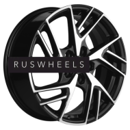 Диски Khomen Wheels 6,5x17/5x114,3 ET46 D67,1 KHW1722 (Elantra/i30) Black-FP