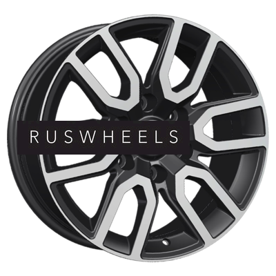 Диски Khomen Wheels 8x17/6x139,7 ET50 D92,5 KHW1723 (Hyundai H-1/Staria) Black-FP Диски Khomen Wheels 8x17/6x139,7 ET50 D92,5 KHW1723 (Hyundai H-1/Staria) Black-FP