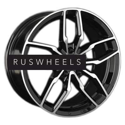 Диски LS 7,5x17/5x114,3 ET40 D73,1 790 BKF (конус, Колпак+лого)