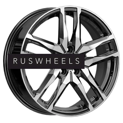 Диски iFree 6,5x18/5x114,3 ET50 D54,1 Бомбей (КС1075) Блэк Джек