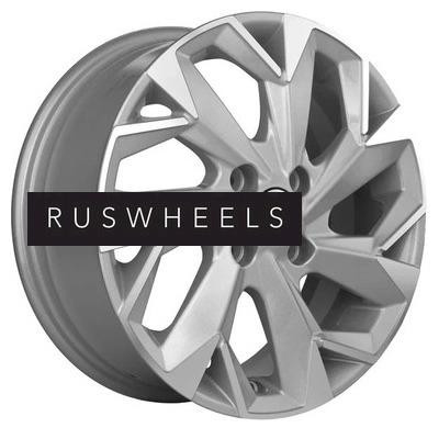 Диски Khomen Wheels 5,5x14/4x98 ET35 D58,5 KHW1402 F-Silver-FP
