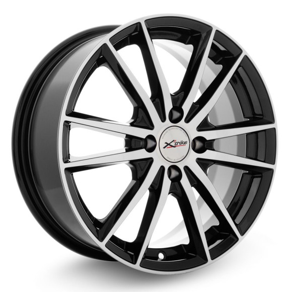Диски Xtrike 6.5\R16 4*100 ET48 d60.1 BK/FP