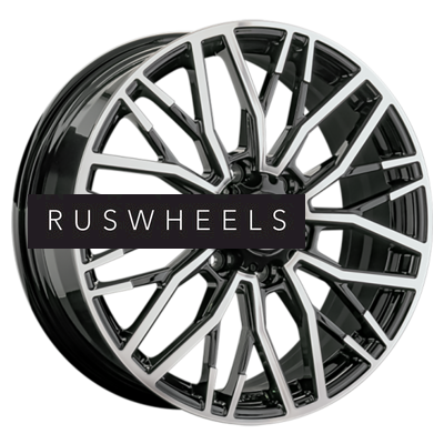 Диски LS Forged 8x20/6x139,7 ET55 D95,1 LS FG33 BKF (конус, Колпак+лого)