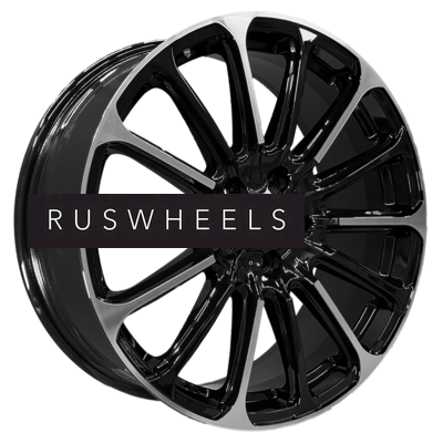 Диски Khomen Wheels 7,5x19/5x120 ET41 D59,5 KHW1910 (GAC GS8) Black-FP Диски Khomen Wheels 7,5x19/5x120 ET41 D59,5 KHW1910 (GAC GS8) Black-FP