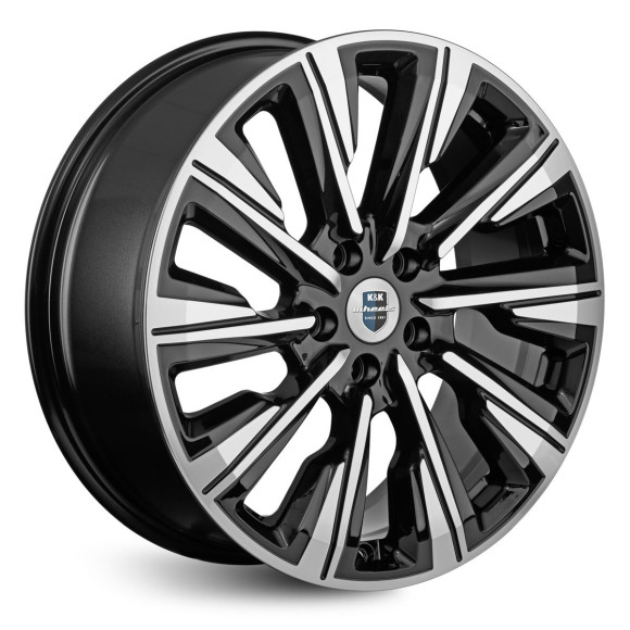 Диски КиК  Галего (КС1039)  7,5\R19 5*108 ET36  d65,1  Алмаз черный  [80249]  Fb max 750 kg