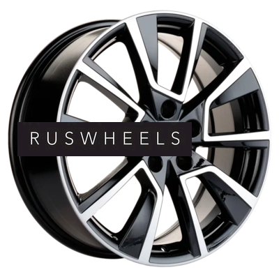 Диски Khomen Wheels 7x18/5x114,3 ET48 D56,1 KHW1802 (Forester) Black-FP