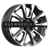 Диски КИК 6,5x16/4x100 ET41 D60,1 КС1026 Алмаз черный