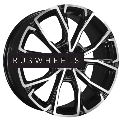 Диски Khomen Wheels 7,5x19/5x108 ET41 D65,1 KHW1907 (Exeed RX) Black-FP