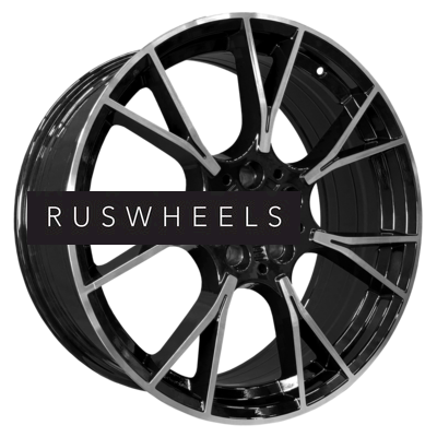 Диски PDW 8,5x20/5x112 ET25 D66,6 5407 Gloss Black Machine Face (PDW)