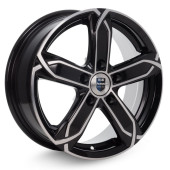 Диски КиК 6,0\R15 5*114.3 ET40 d66.1 Алмаз черный