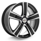 Диски Xtrike 7,0\R16 5*114.3 ET38 d66.1 BK/FP Диски Xtrike 7,0\R16 5*114.3 ET38 d66.1 BK/FP