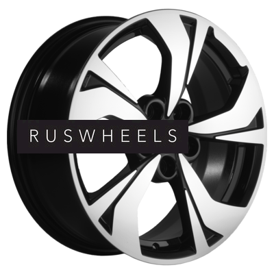Диски Khomen Wheels 7x17/5x114,3 ET45 D67,1 KHW1724 (I-40/CX-5/ASX-5) Black-FP Диски Khomen Wheels 7x17/5x114,3 ET45 D67,1 KHW1724 (I-40/CX-5/ASX-5) Black-FP