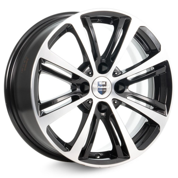 Диски КиК 6.5\R15 4*108 ET18 d65.1 Алмаз черный Диски КиК 6.5\R15 4*108 ET18 d65.1 Алмаз черный