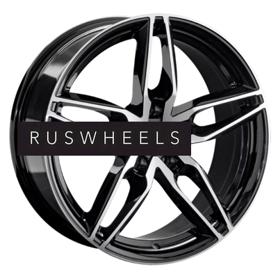 Диски Replay 8x18/5x114,3 ET30 D60,1 LX231 BKF (конус, C570)