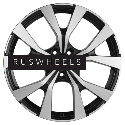Диски Khomen Wheels 7x19/5x114,3 ET49 D60,1 KHW1906 (Evolute i-SKY) Black-FP Диски Khomen Wheels 7x19/5x114,3 ET49 D60,1 KHW1906 (Evolute i-SKY) Black-FP