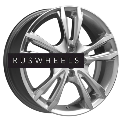 Диски K&K 6x16/5x114,3 ET43 D67,1 Samara-оригинал (КС866) Сильвер SK