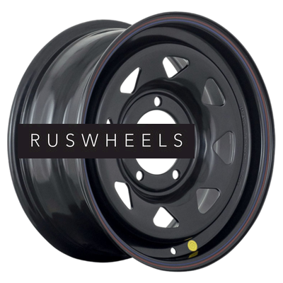 Диски Off-Road Wheels 8x16/5x139,7 ET20 D110 УАЗ (треуг. мелкий) Черный (с увелич. полкой)