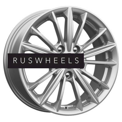 Диски КИК 6,5x16/5x108 ET50 D63,35 КС871 Сильвер Диски КИК 6,5x16/5x108 ET50 D63,35 КС871 Сильвер