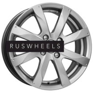 Диски КИК 6x15/4x98 ET35 D67,1 Джемини (КС617) Дарк платинум