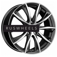 Диски iFree 7,5x18/5x105 ET38 D56,6 Каzантип (КС684М) Блэк Джек