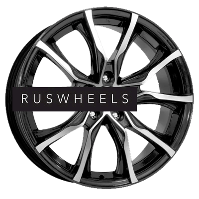 Грузовые диски K&K 7,5x17/5x108 ET50 D63,35 Твист (КС697М) Алмаз черный