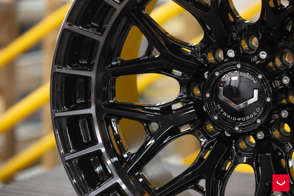 Диски Vossen HFX-1 22x12, Цвет: Tinted Gloss Black (8 болтов) Диски Vossen HFX-1 22x12, Цвет: Tinted Gloss Black (8 болтов)