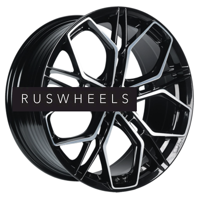Диски INCH 8,5x19/5x114,3 ET30 D67,1 FA8534 Gloss Black Machined Face (ZJH) Диски INCH 8,5x19/5x114,3 ET30 D67,1 FA8534 Gloss Black Machined Face (ZJH)