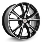 Диски Xtrike 7.5\R18 5*100 ET38 d67.1 BK/FP Диски Xtrike 7.5\R18 5*100 ET38 d67.1 BK/FP