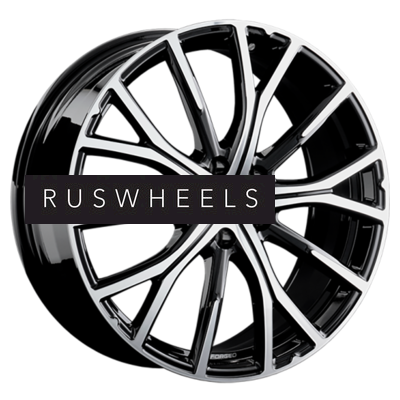 Диски LS Forged 7,5x19/5x114,3 ET49,5 D67,1 LS FG21 BKF (конус, C570)