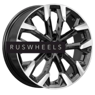 Диски КИК 6,5x17/5x114,3 ET45 D67,1 Морейн (КС1046) Алмаз черный