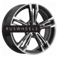 Диски КИК 7x18/5x114,3 ET35 D60,1 Karrera Light (КС935) Алмаз черный