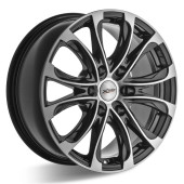 Диски Xtrike 8,0\R18 6*139.7 ET36 d100.1 BK/FP