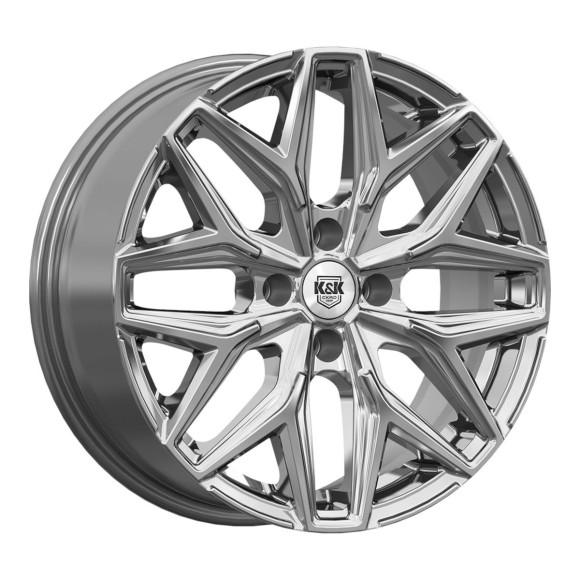 Диски КиК 7,0\R17 5*114.3 ET40 d67.1 Дарк платинум Диски КиК 7,0\R17 5*114.3 ET40 d67.1 Дарк платинум