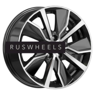 Диски КИК 6,5x16/5x114,3 ET45 D66,1 Гамбит (КС961) Алмаз черный