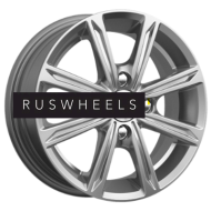 Диски КИК 5x14/4x100 ET43 D60,1 Флэш-оригинал (КС698) Дарк платинум