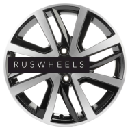 Диски Khomen Wheels 6x16/4x100 ET47 D56,6 KHW1609 (Nexia) Black-FP